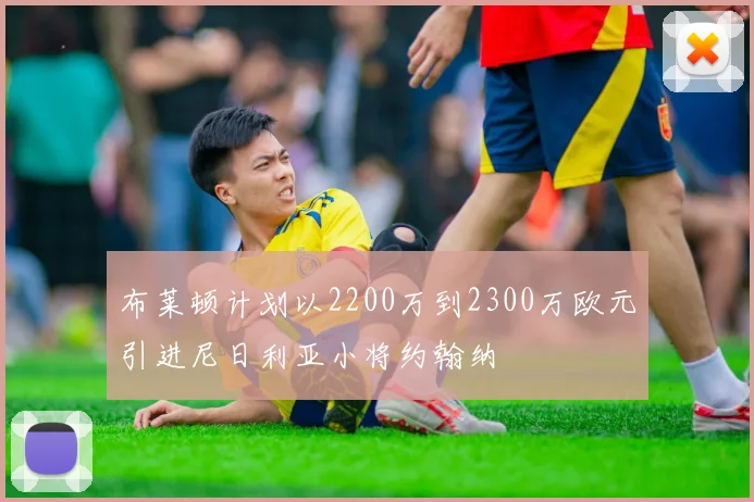 布莱顿计划以2200万到2300万欧元引进尼日利亚小将约翰纳